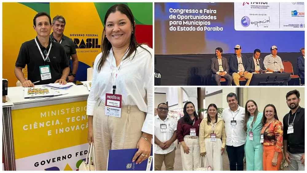 Município de Passagem marca presença no II CONFEP em João Pessoa