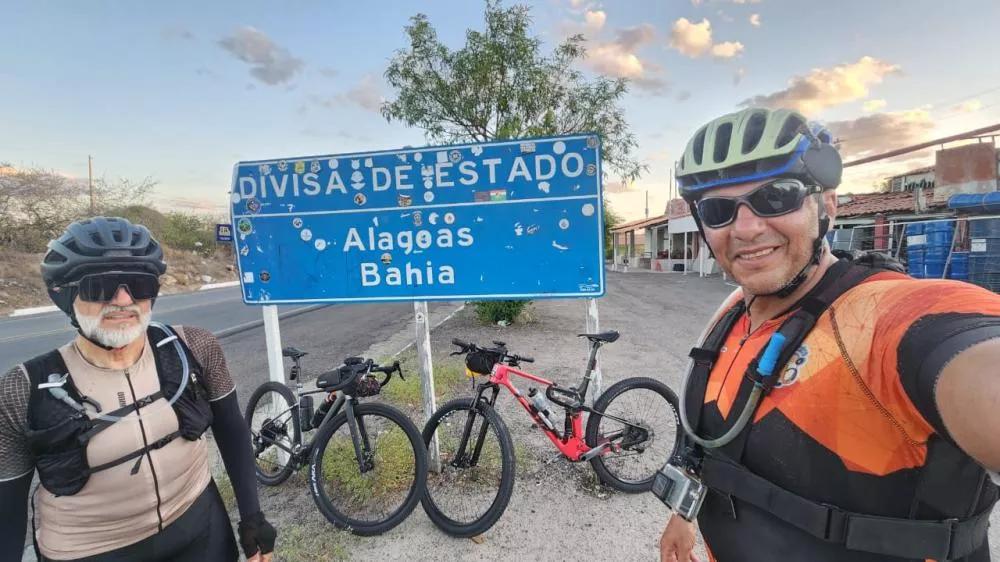 Ciclistas partem em peregrinação de bike de Patos para o Santuário de Aparecida, em São Paulo