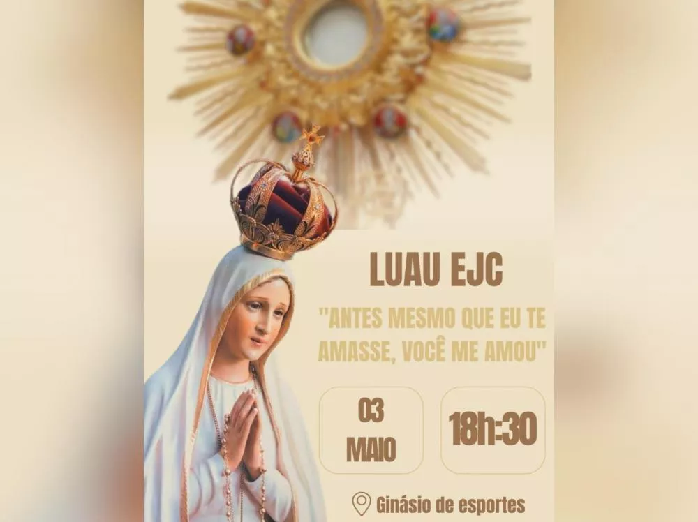 EJC de Santa Terezinha-PB convida a população para o I Luau, que acontecerá no dia 3 de maio