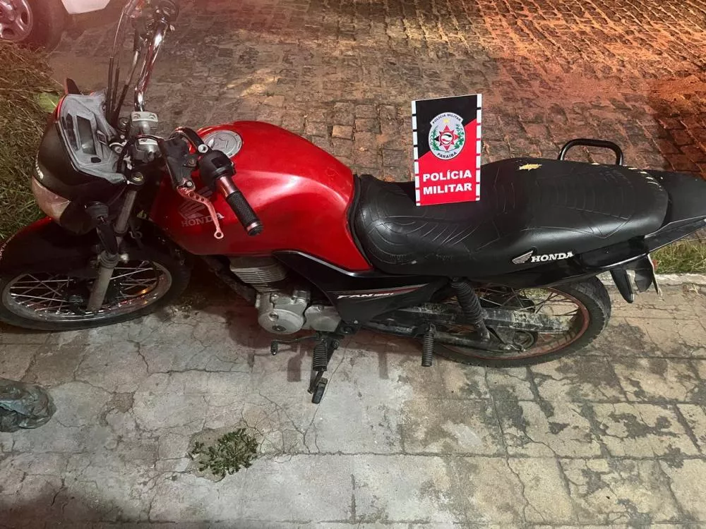 Polícia Militar apreende motocicleta adulterada em São Bento