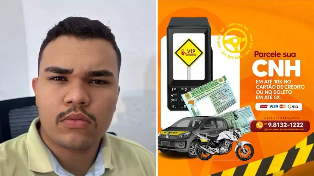 Repórter Pabhlo Rhuan destaca facilidades da AutoEscola VIP para quem deseja conquistar a tão sonhada habilitação