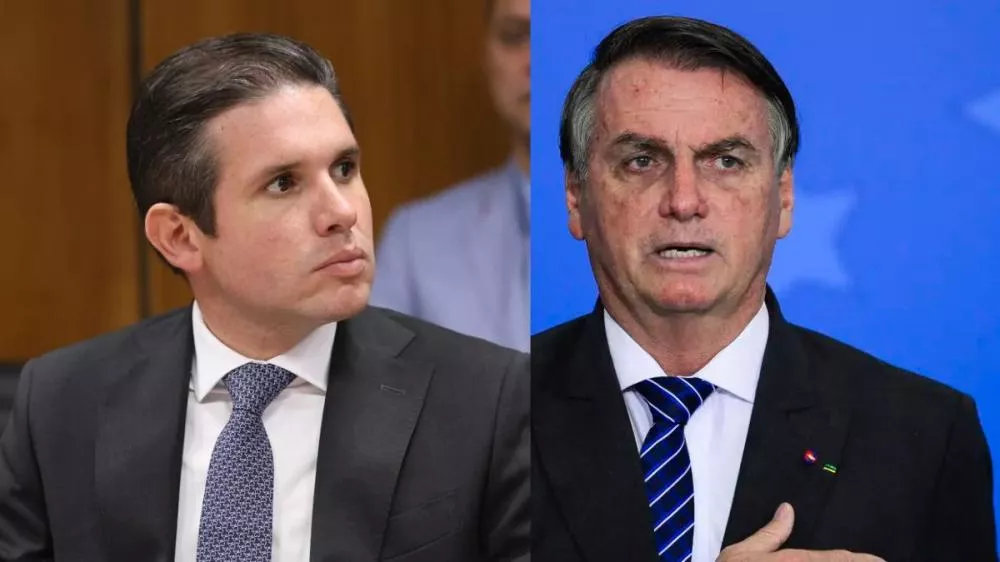 Hugo Motta se reúne com Bolsonaro para discutir projeto de anistia a presos do 8 de janeiro