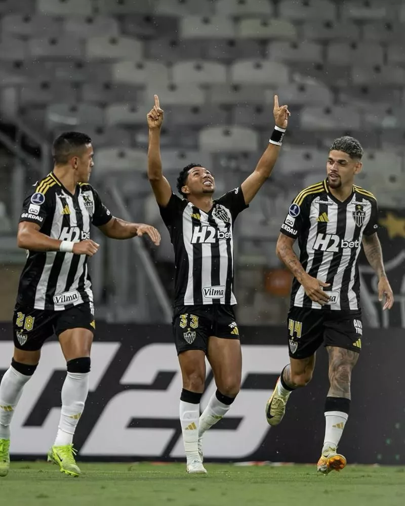 Atlético-MG tem início arrasador, goleia Deportes Iquique e assume liderança de grupo da Sul-Americana