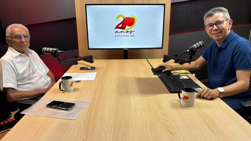 #PODCAST: Assista à entrevista com Bonifácio Rocha, renomado contador da cidade de Patos
