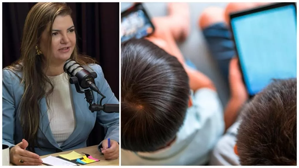 Psiquiatra alerta sobre os perigos do uso excessivo de telas por crianças durante entrevista no Pod Patos