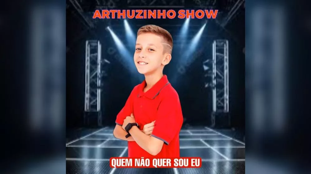 Arthuzinho Show, de Conceição, que sonha em se tornar cantor profissional, lança sua primeira música autoral