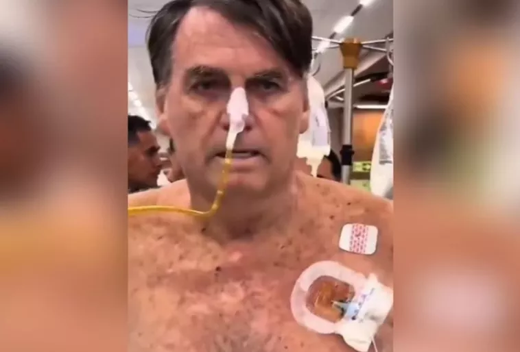 Internado na UTI, Bolsonaro critica asilo concedido à ex-primeira-dama do Peru