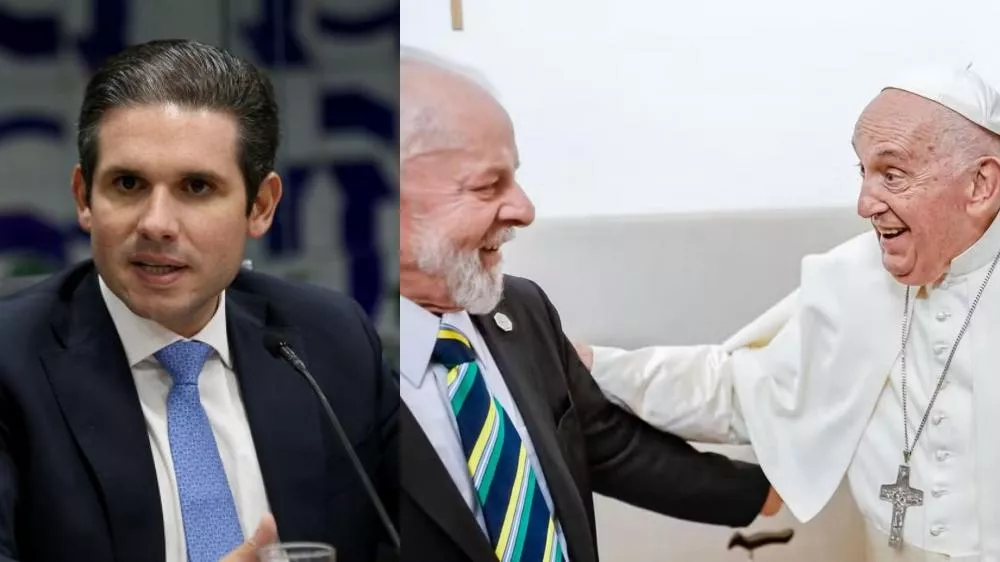 Motta, Alcolumbre e Barroso devem viajar com Lula e Janja para funeral do papa Francisco