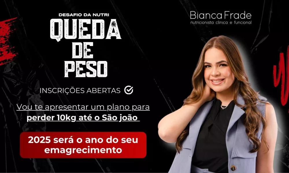 Nutricionista Bianca Frade lança a 3ª edição do desafio queda de peso