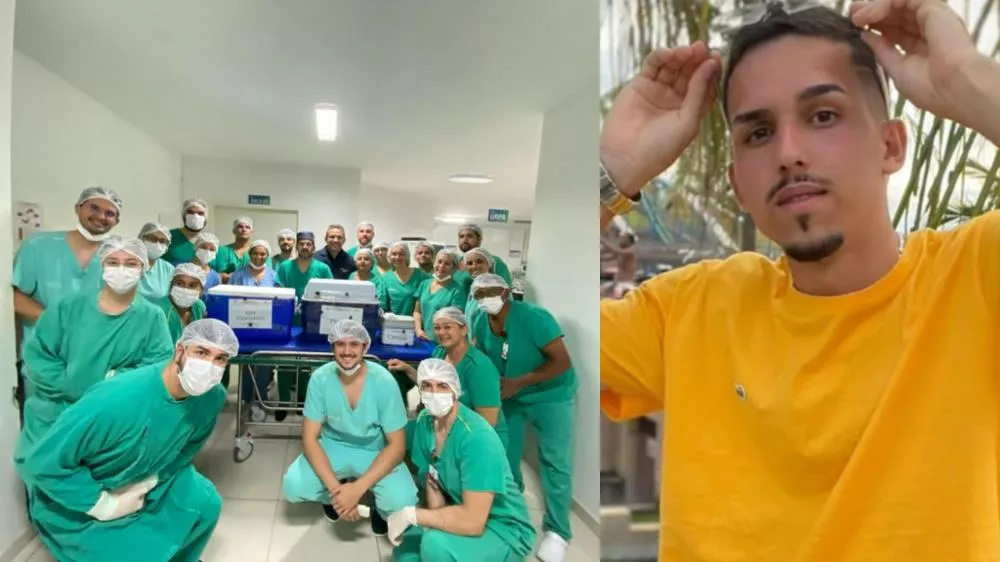 Com comoção, Hospital de Patos realiza primeira doação de órgãos no Sertão; despedida de jovem emociona