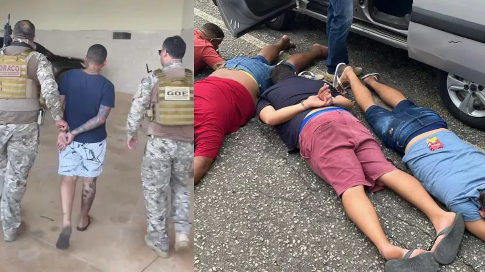 Operação da DRACO, com apoio da DHE e da DRF, prende cinco criminosos — um deles em Patos — e desarticula organização criminosa na PB e PE