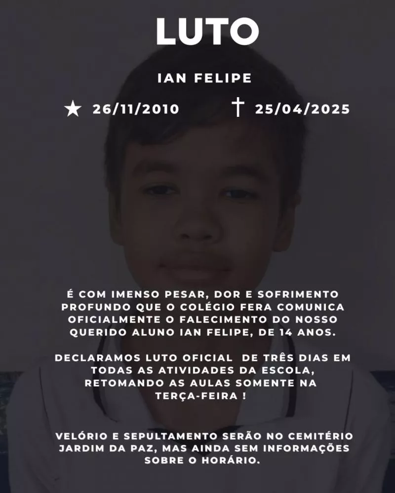 Foto: reprodução/Colégio FERA