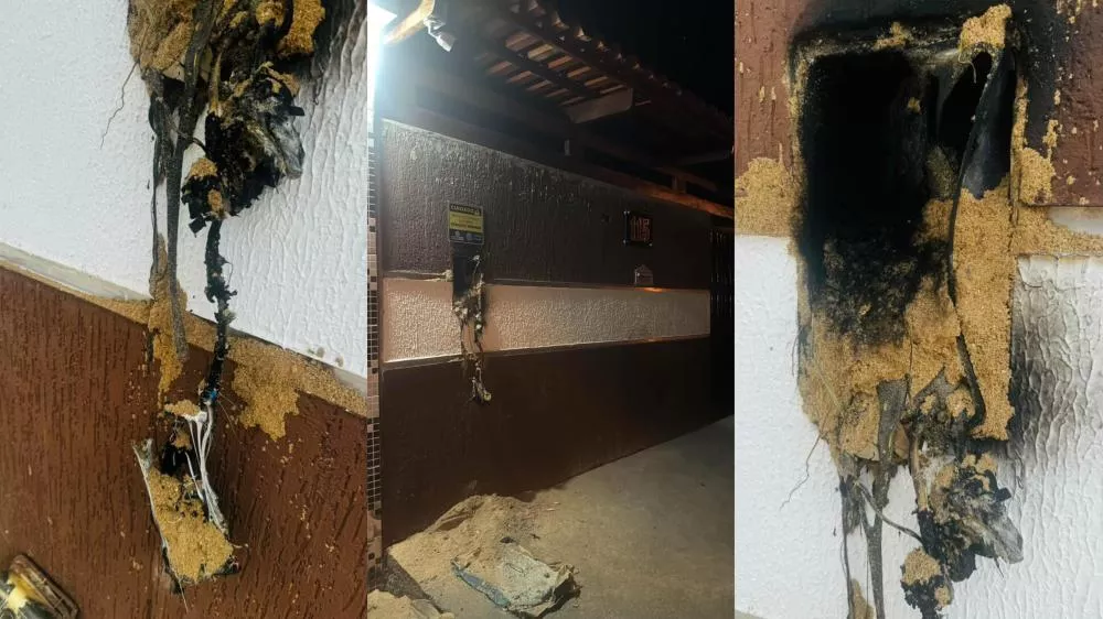 Moradores denunciam demora em atendimento da Energisa após incêndio iniciado por explosão de medidor elétrico, em residência no Jatobá