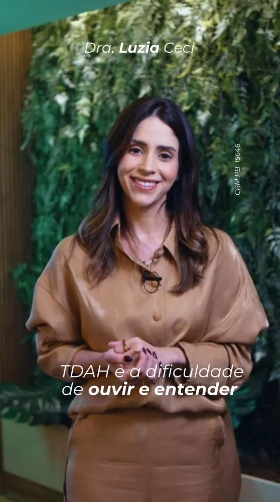 Dra. Luzia Ceci explica como o TDAH pode afetar a percepção auditiva na infância e adolescência