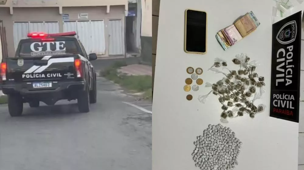 Polícia Civil prende duas mulheres por tráfico de drogas em Coremas-PB