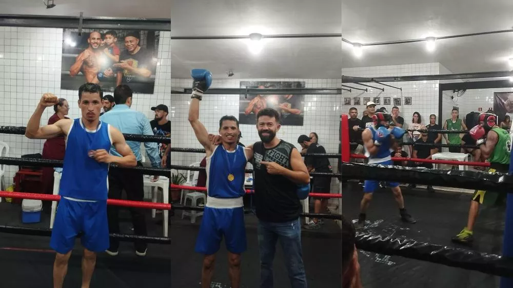 Atleta patoense conquista título em competição de boxe amador na capital, João Pessoa