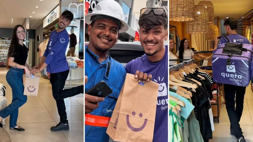 Quero Delivery distribui lanches grátis pelas ruas de Patos e conquista ainda mais usuários