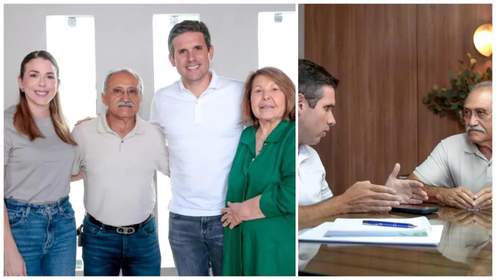 No Dia do Trabalho, prefeito Jucélio se reúne com Hugo Motta em busca de melhorias para Mãe d’Água