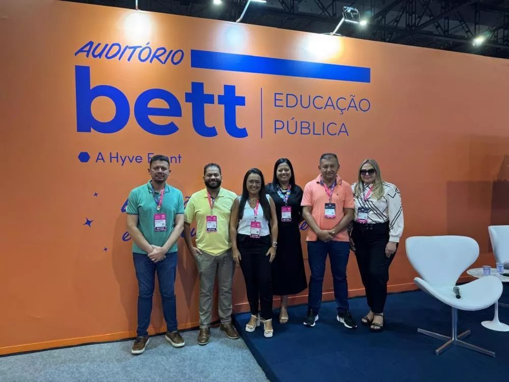 Delegação de Catingueira participa da Bett Brasil 2025 em busca de inovação educacional