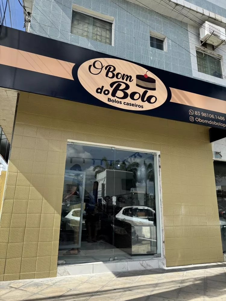 “O Bom do Bolo” chega a Patos com receitas de família e o verdadeiro sabor do bolo caseiro