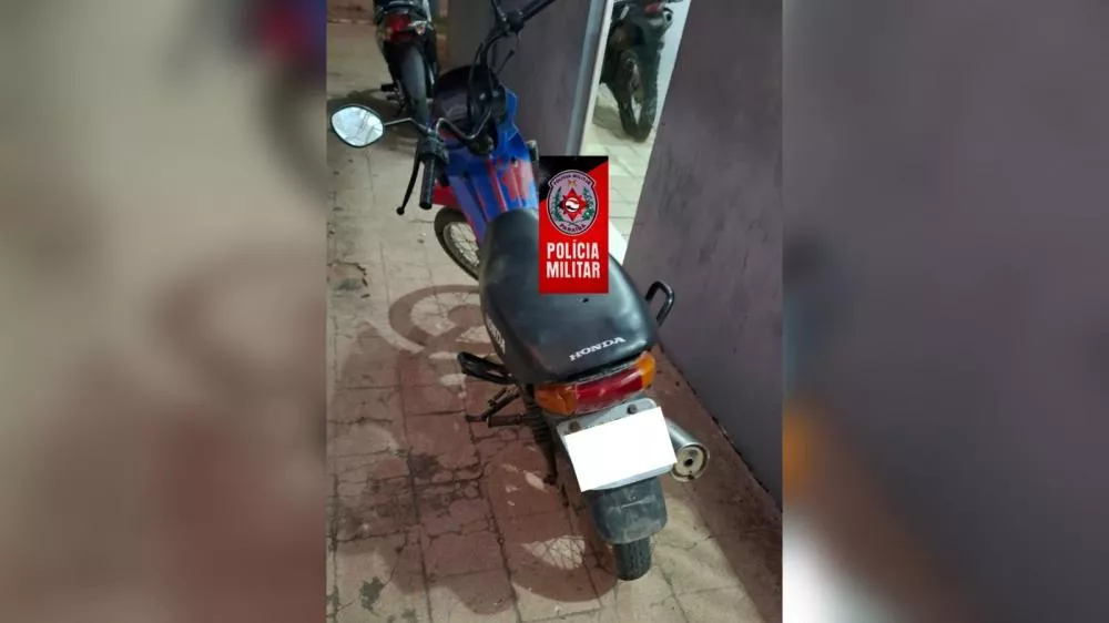 Polícia Militar apreende motocicleta com adulteração veicular em São Bento