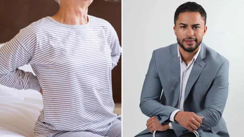 Dor que desce pela perna como um choque pode ser compressão do nervo ciático, alerta o neurocirurgião Dr. Romulo José de Sousa