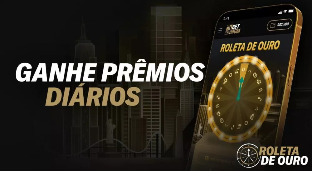 Gire a Roleta de Ouro da BetMGM: a única com prêmio garantido 