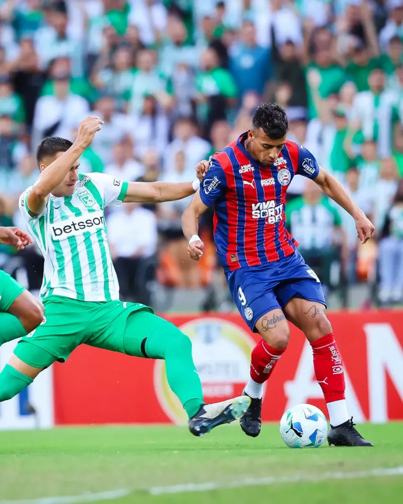 Bahia perde para o Atlético Nacional, deixa liderança e vê 'grupo da morte' da Libertadores ficar insano