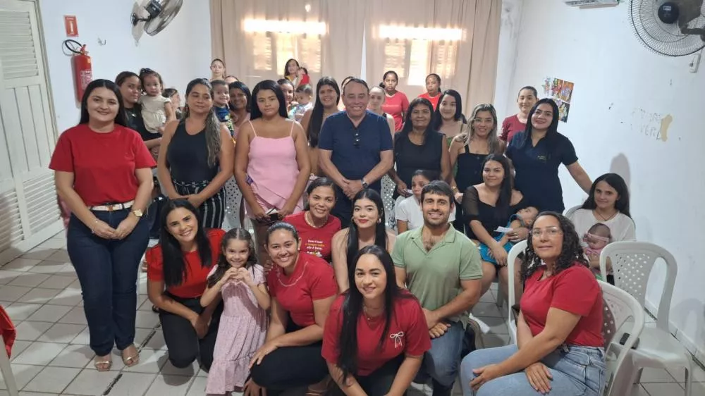 Secretaria de Assistência Social de Santa Terezinha promove comemoração para homenagear as mães do Programa Criança Feliz