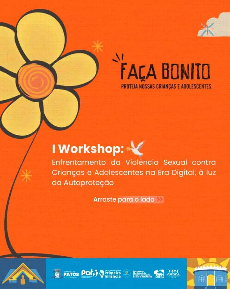 Workshop discute enfrentamento da violência sexual contra crianças e adolescentes na era digital em Patos