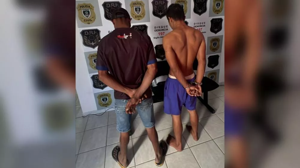 DRF prende em flagrante dupla suspeita de roubo no bairro Santo Antônio, em Patos