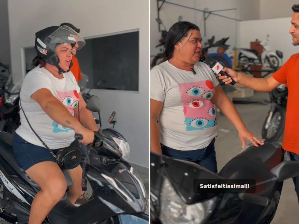 Cliente destaca economia e desempenho após seis meses com moto da Avelloz, em Patos