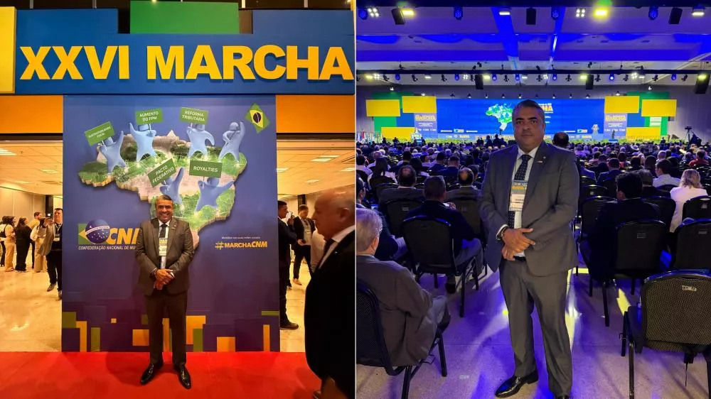 Deputado Cicinho Lima participa da XXVI Marcha de Prefeitos, em Brasília 