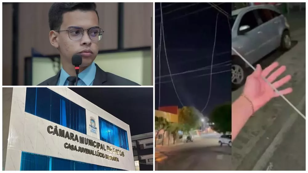 Foto: Reprodução/Redes Sociais- Câmara Municipal de Patos