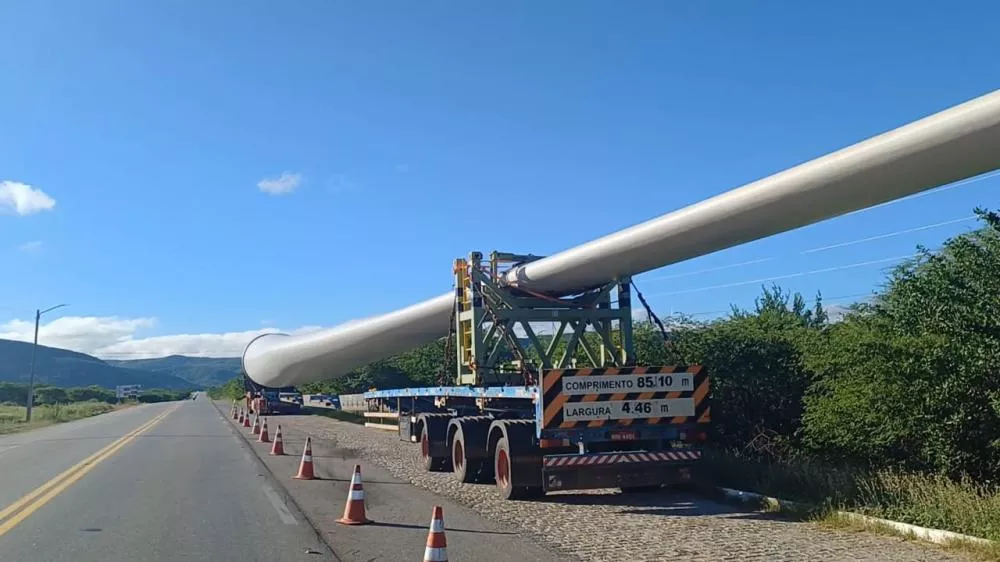 Serra de Santa Luzia será interditada nesta sexta-feira (23) e na segunda-feira (26) para transporte de cargas especiais, informa a PRF