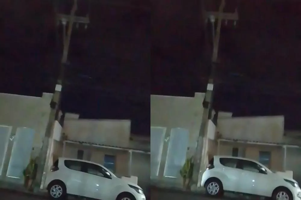 Morador da Rua do Prado, em Patos, solicita troca de lâmpada queimada em poste há quase dois meses