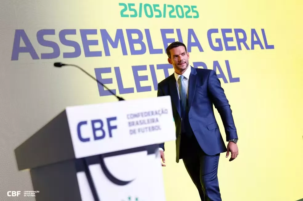 Samir Xaud é eleito novo presidente da CBF; parte dos clubes boicota pleito