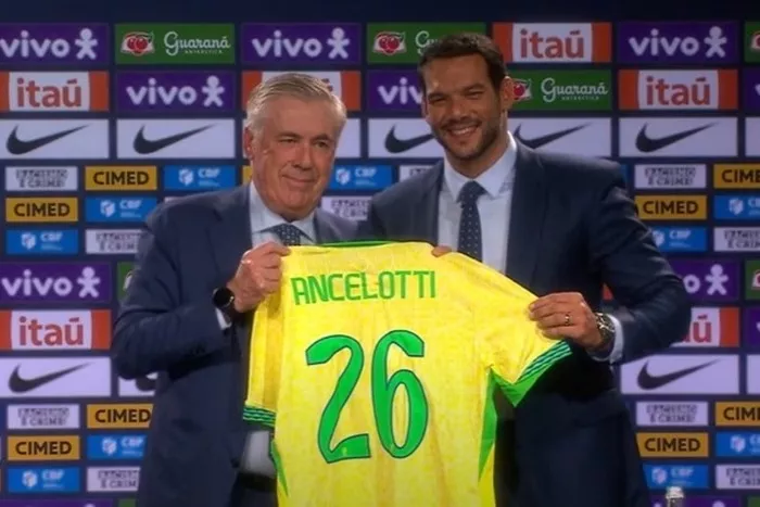 Sem Neymar, com 5 do Flamengo e dupla de Corinthians e Palmeiras, Ancelotti convoca Seleção pela primeira vez