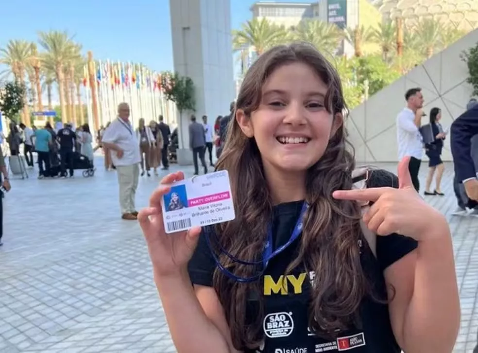 Paraibana de 12 anos é selecionada para programa sobre mudanças climáticas da Universidade de Oxford