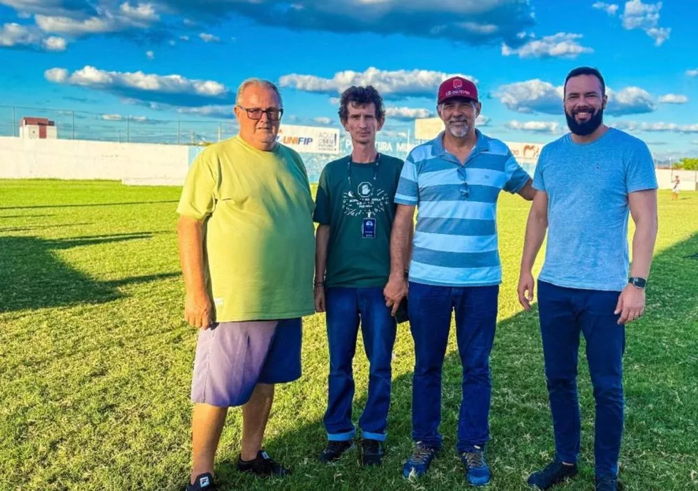 Estádio José Cavalcanti, em Patos, receberá moderno placar eletrônico em LED com apoio do Governo do Estado