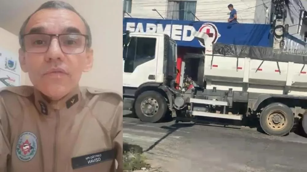 Capitão Ozivan detalha grave acidente entre caçamba e ciclista em Patos, e alerta condutores sobre os chamados 'pontos cegos' no trânsito
