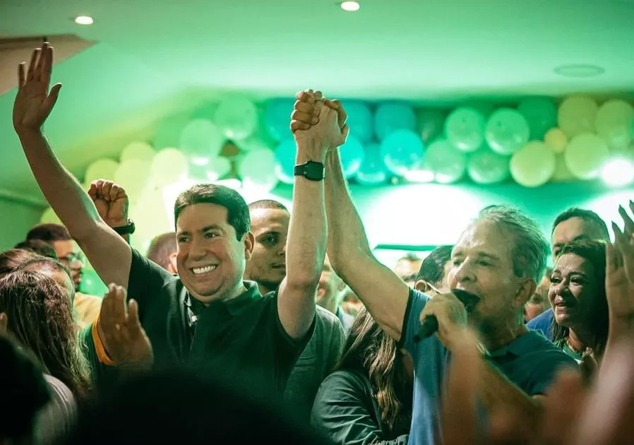 Nabor marca presença em evento de filiação de Felipe Leitão ao Republicanos