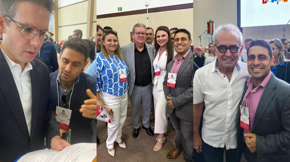 Vereador Dr. Segundo, de Santa Terezinha-PB, marca presença no II Encontro Paraibano de Câmaras Municipais