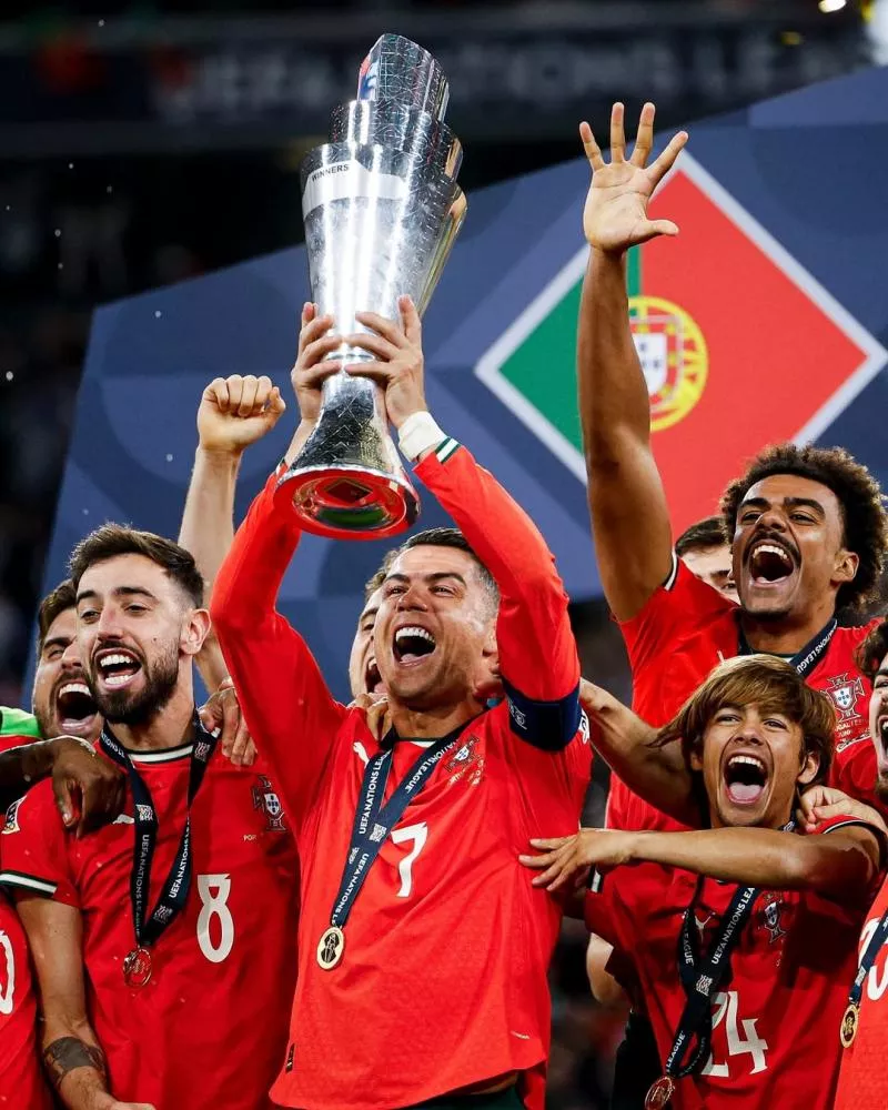 Cristiano Ronaldo marca, Portugal vence Espanha nos pênaltis e é bicampeão da Nations League