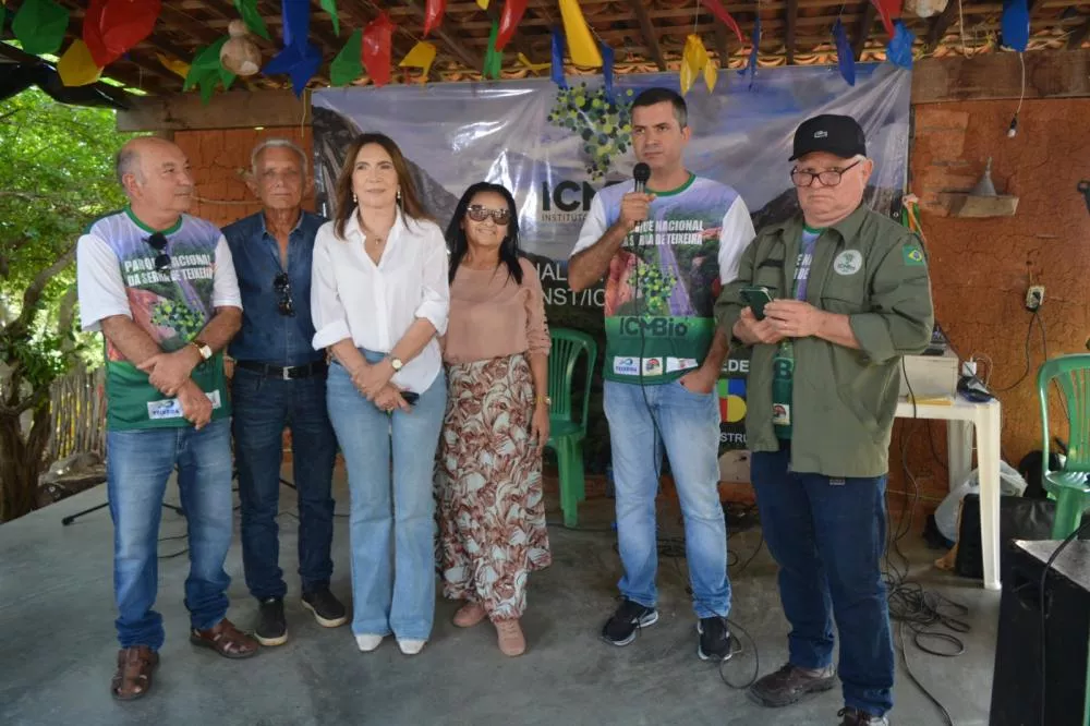 Prefeita Rosalba Mota participa de evento de 2 anos do Parque Nacional da Serra do Teixeira