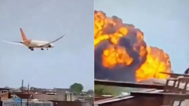 Avião cai na Índia e deixa mais de 290 mortos; 2 sobreviveram, diz agência
