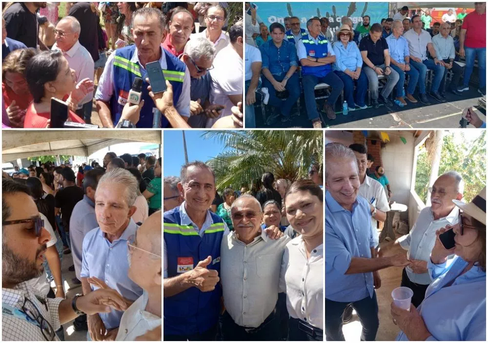 Prefeito de Mãe d’Água participa de solenidade com o Ministro da Integração e cobra abastecimento para o município