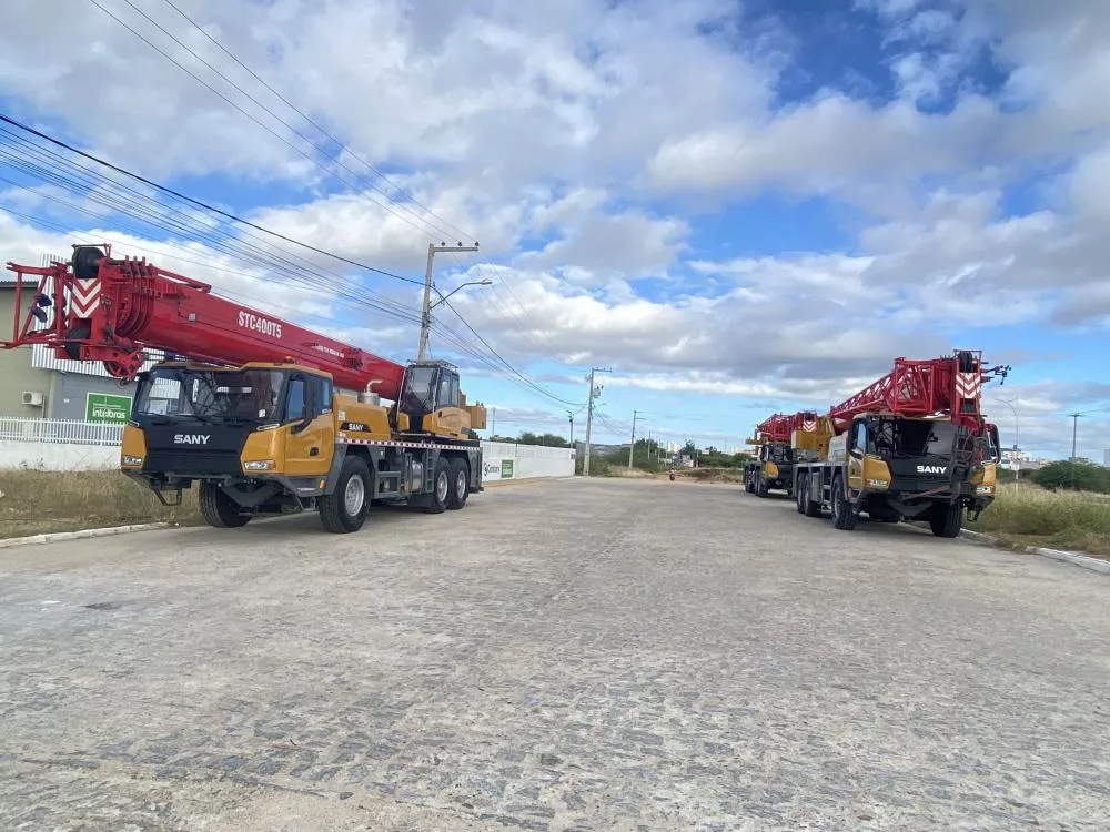 Patos Locações investe em guindastes modernos e fortalece setor de cargas pesadas na Paraíba