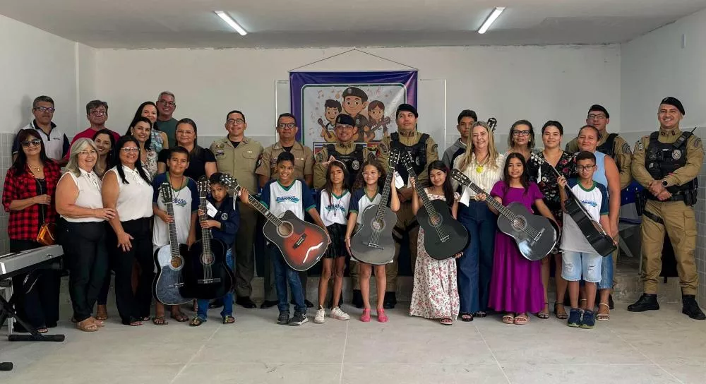 3º BPM expande projeto Primeiros Acordes para a cidade de Teixeira