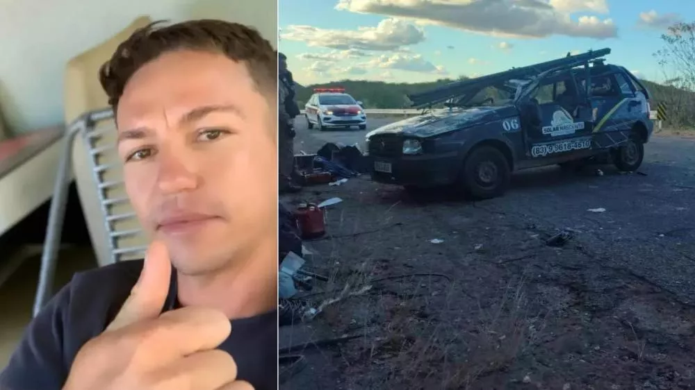 Motorista envolvido em capotamento na Serra de Teixeira morre no Hospital de Patos